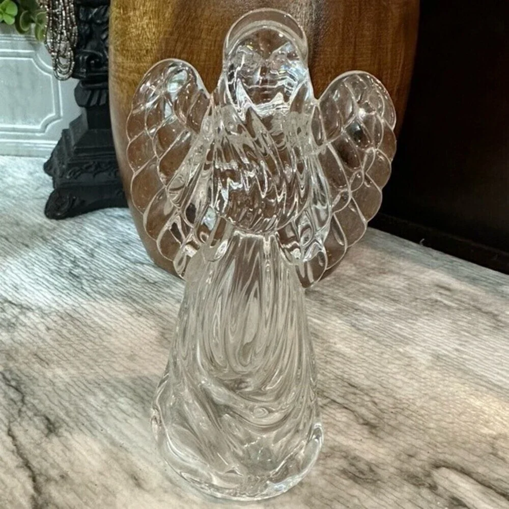 Princess House Lead Crystal Praying Angel‎ Figurine